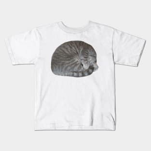 Baxter Ball Cat Nap Kids T-Shirt